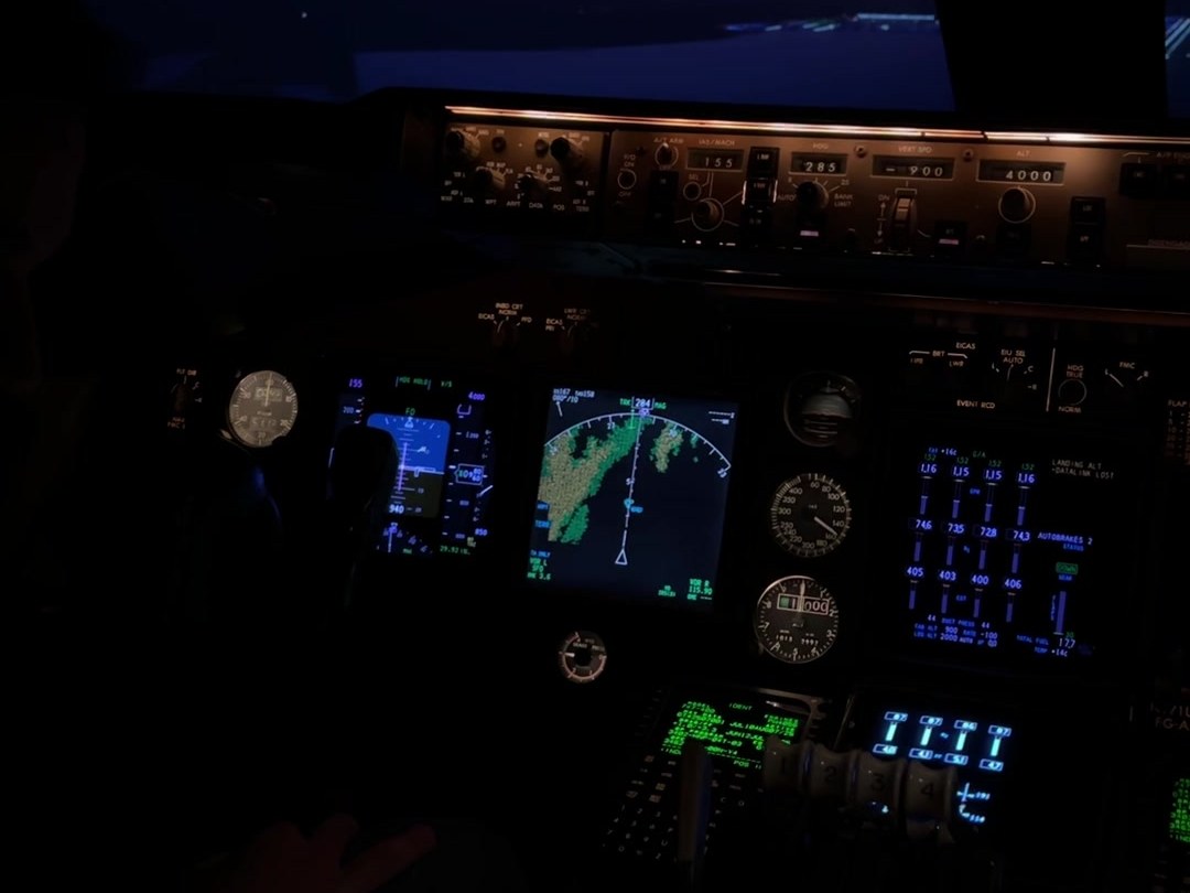 An Air Vegas Services instructor teaching a ground school lesson